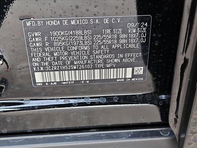 used 2025 Honda HR-V car, priced at $26,999