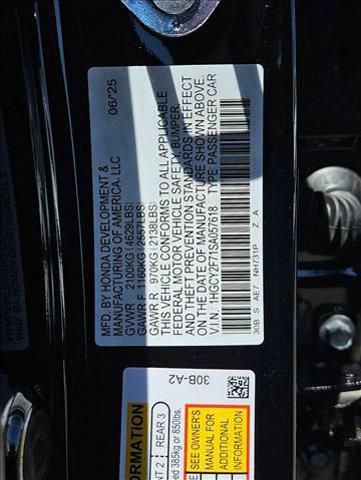 new 2025 Honda Accord Hybrid car, priced at $34,853