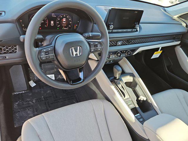 new 2025 Honda Accord car, priced at $29,845