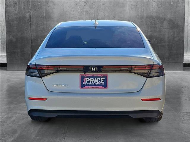 used 2023 Honda Accord car, priced at $24,358