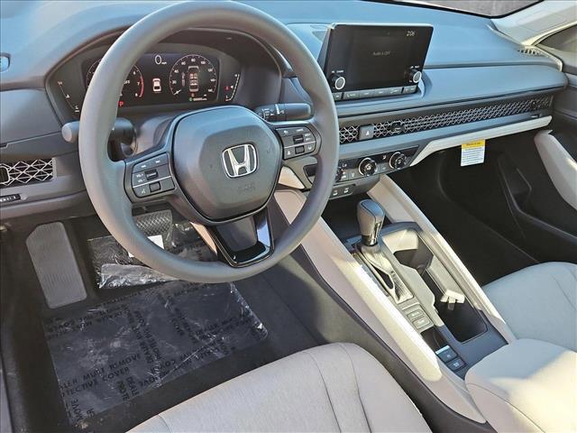 new 2025 Honda Accord car, priced at $29,390