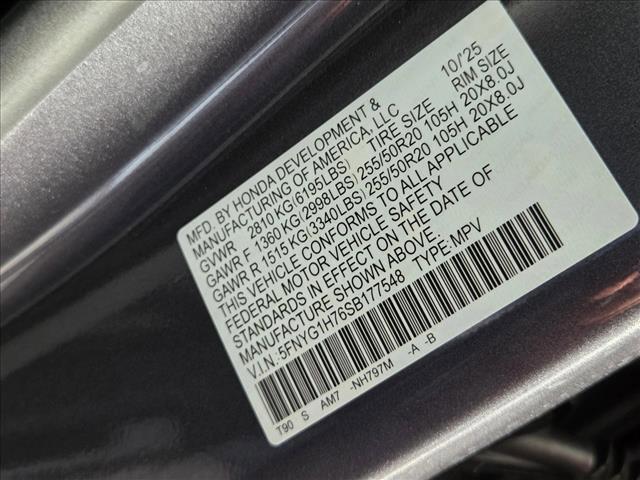 new 2025 Honda Pilot car, priced at $46,781