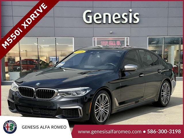 used 2018 BMW M550 car, priced at $22,595