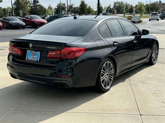 used 2018 BMW M550 car, priced at $23,670