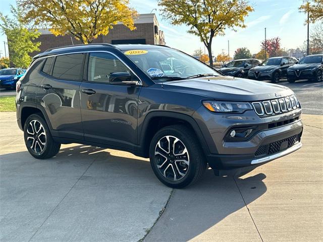 used 2022 Jeep Compass car, priced at $22,790