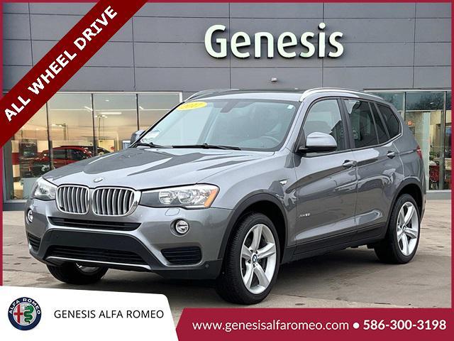 used 2017 BMW X3 car, priced at $15,890