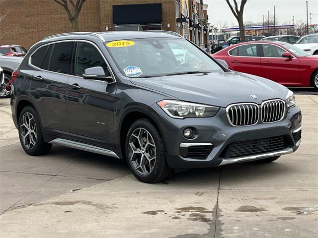 used 2018 BMW X1 car, priced at $18,672