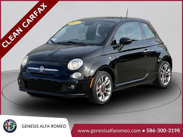 used 2015 FIAT 500 car, priced at $9,425