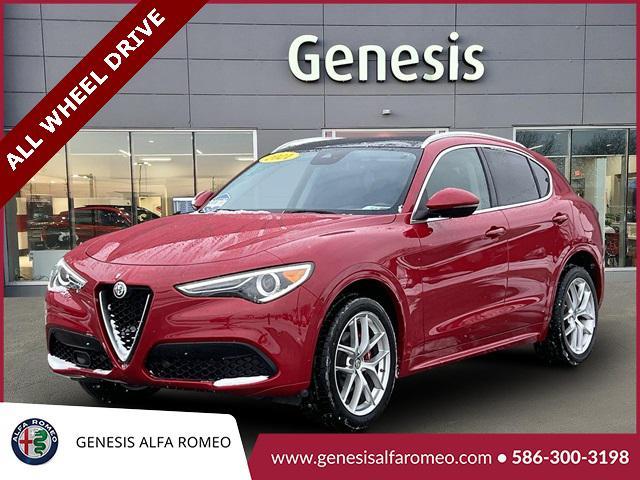 used 2021 Alfa Romeo Stelvio car, priced at $24,995