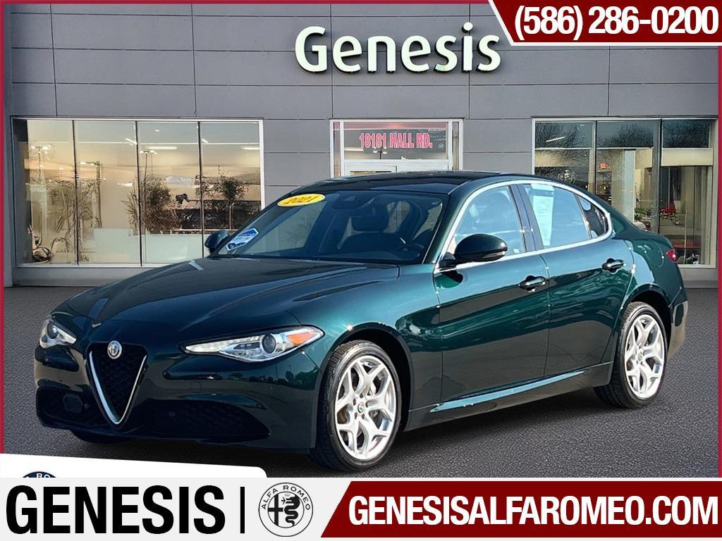 used 2021 Alfa Romeo Giulia car, priced at $19,897