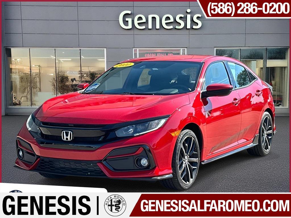 used 2020 Honda Civic car, priced at $18,495
