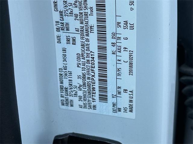 used 2018 Ford F-150 car, priced at $23,995
