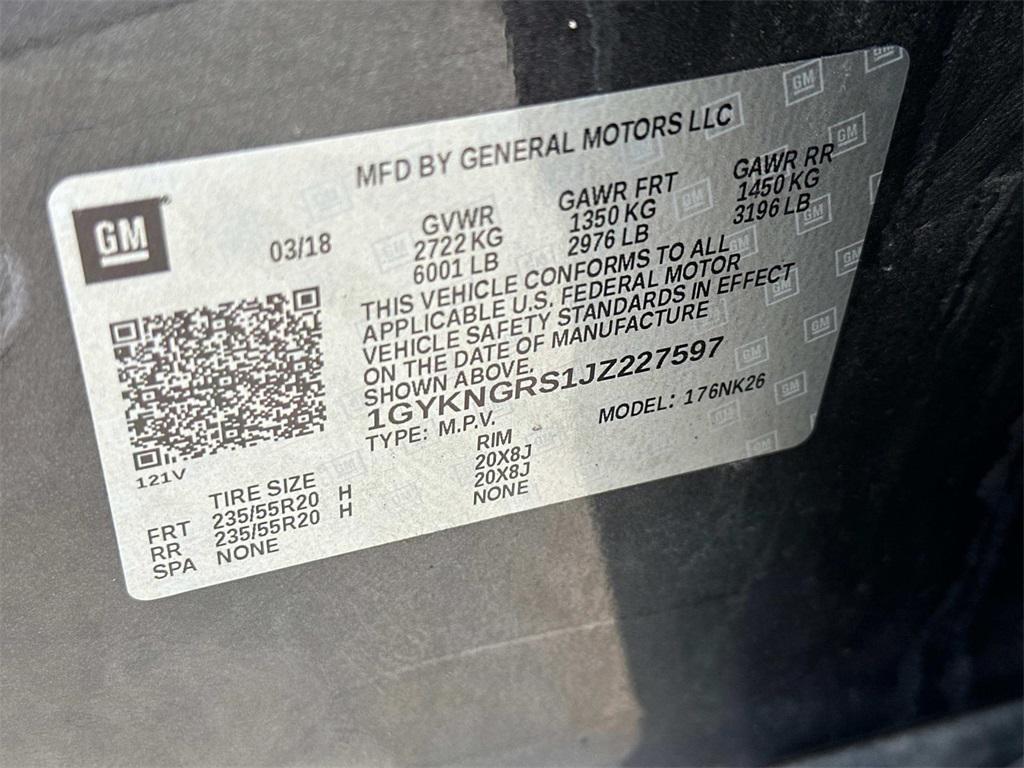 used 2018 Cadillac XT5 car, priced at $20,685