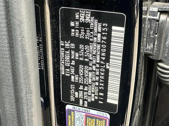 used 2022 Kia Sorento car, priced at $26,528