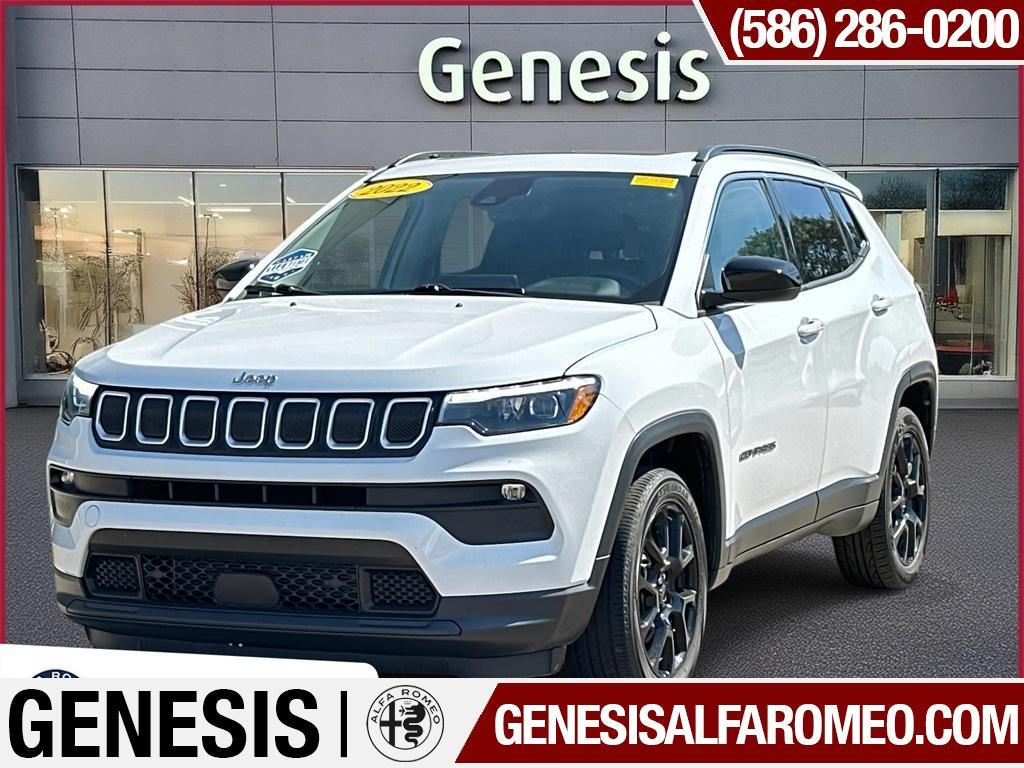 used 2022 Jeep Compass car, priced at $21,415