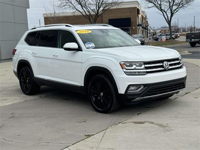 used 2018 Volkswagen Atlas car, priced at $18,995