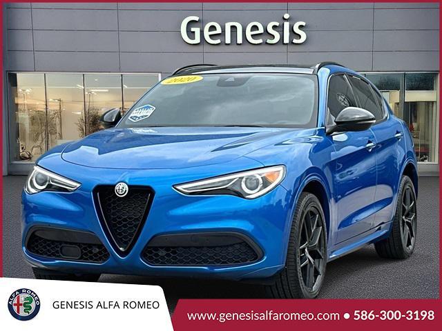 used 2020 Alfa Romeo Stelvio car, priced at $22,255