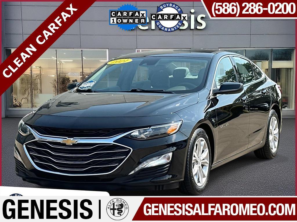used 2021 Chevrolet Malibu car, priced at $15,455