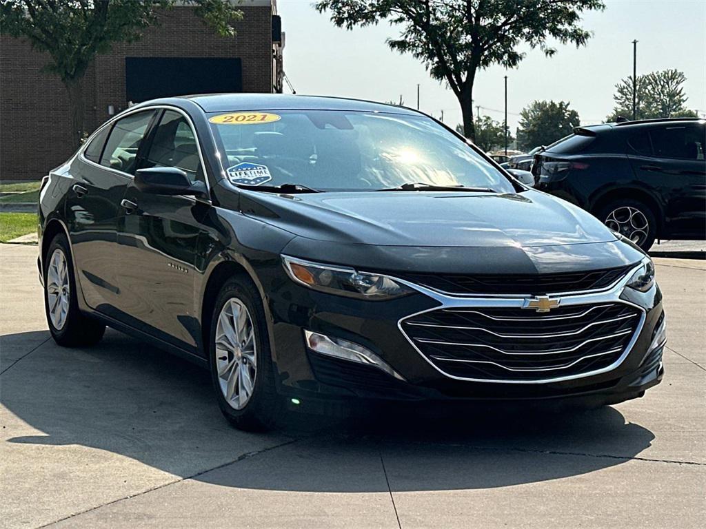 used 2021 Chevrolet Malibu car, priced at $15,611