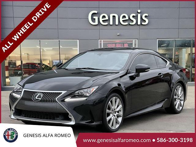 used 2015 Lexus RC 350 car, priced at $23,215