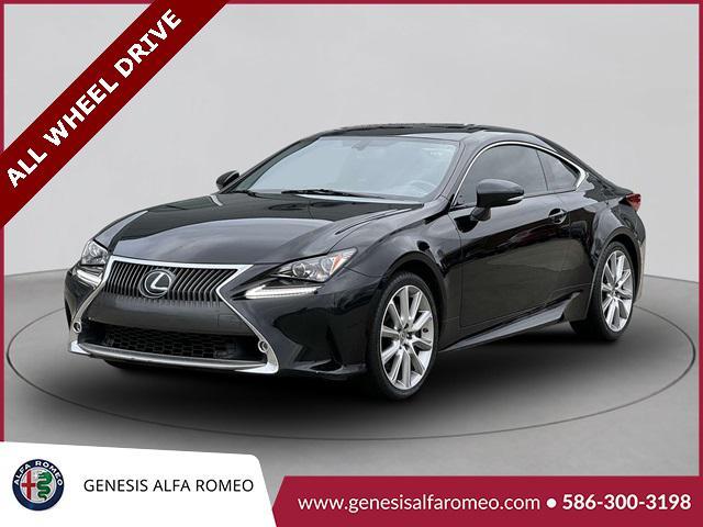 used 2015 Lexus RC 350 car, priced at $23,795