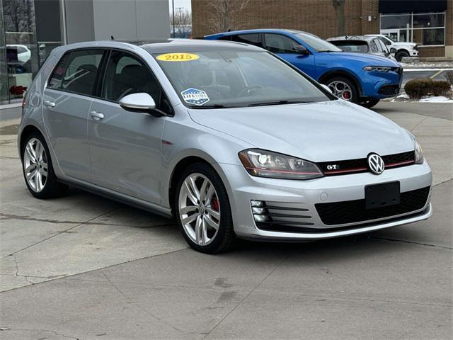 used 2015 Volkswagen Golf GTI car, priced at $14,495