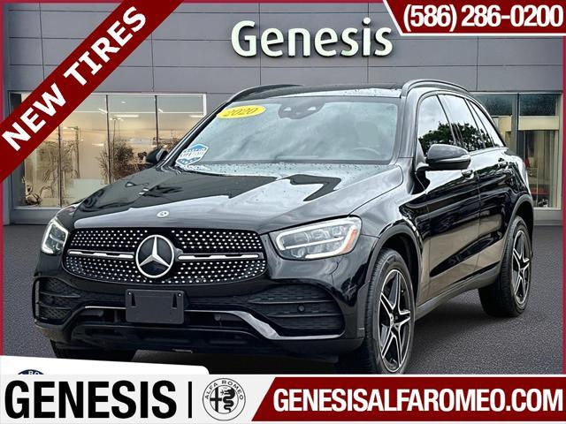 used 2020 Mercedes-Benz GLC 300 car, priced at $23,997