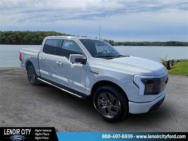 used 2023 Ford F-150 Lightning car, priced at $53,900