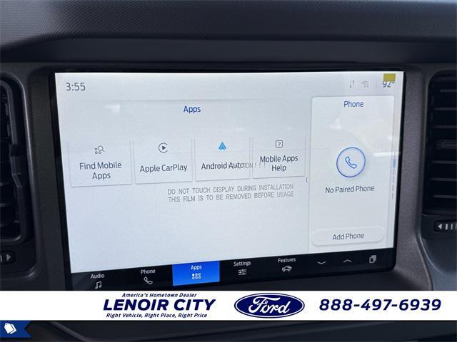 new 2025 Ford Bronco car, priced at $41,372