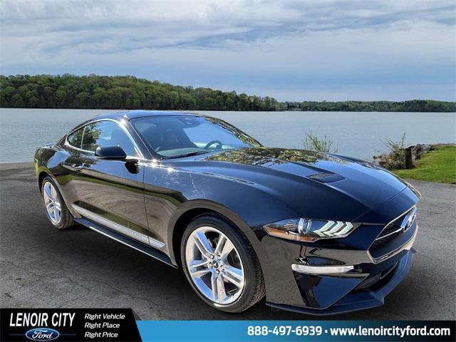 used 2021 Ford Mustang car, priced at $27,900