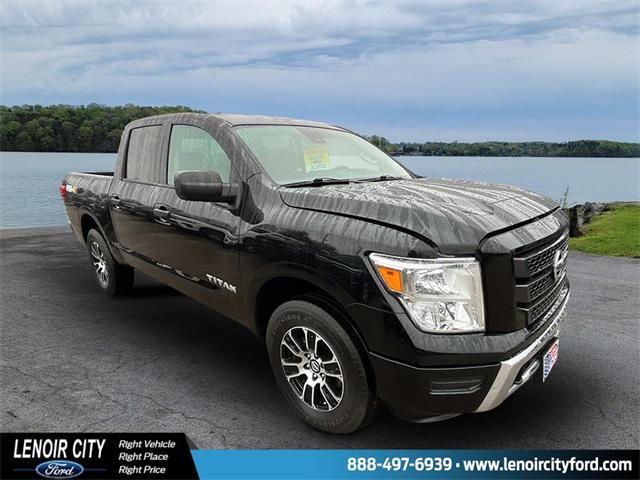 used 2022 Nissan Titan car, priced at $32,900