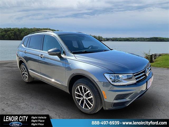 used 2021 Volkswagen Tiguan car, priced at $16,995