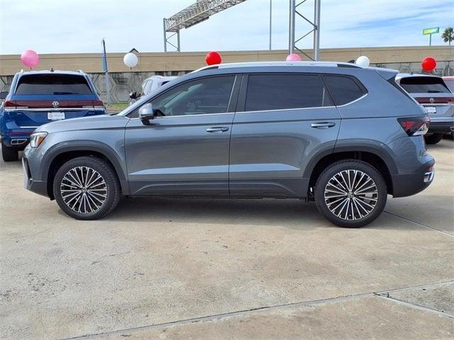 used 2025 Volkswagen Taos car, priced at $26,873