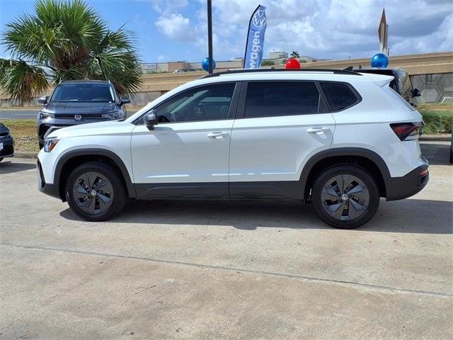 new 2025 Volkswagen Taos car, priced at $27,500