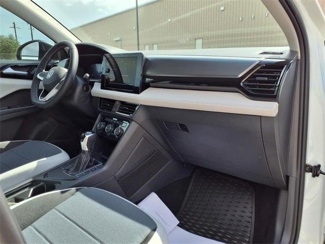 new 2025 Volkswagen Taos car, priced at $27,500