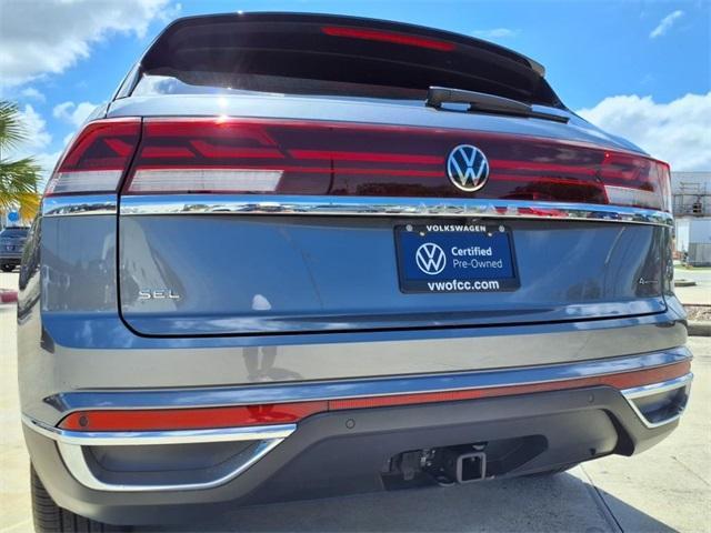 used 2024 Volkswagen Atlas Cross Sport car, priced at $42,544