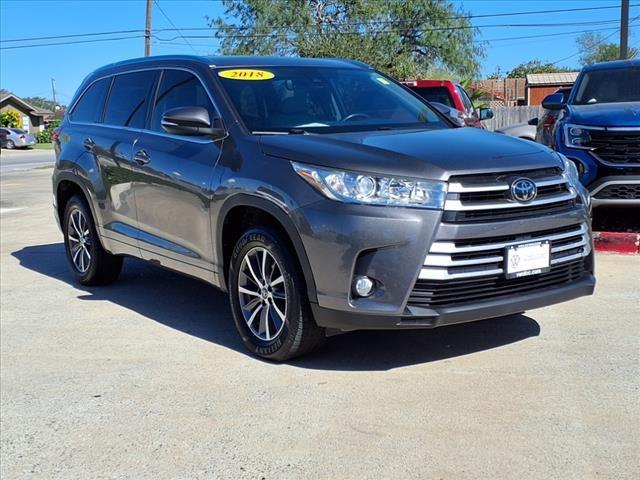 used 2018 Toyota Highlander car, priced at $22,495