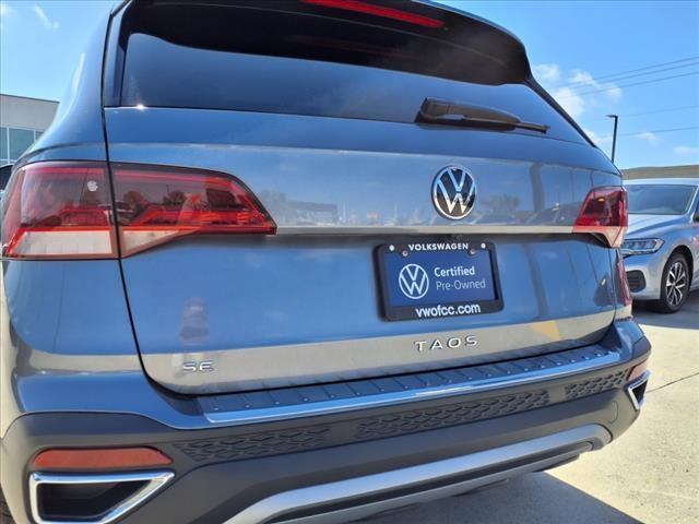 used 2024 Volkswagen Taos car, priced at $30,760