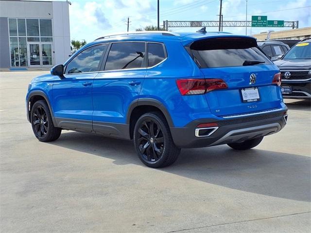 used 2022 Volkswagen Taos car, priced at $24,894