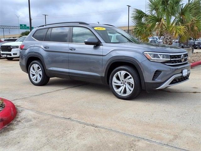 used 2021 Volkswagen Atlas car, priced at $18,921