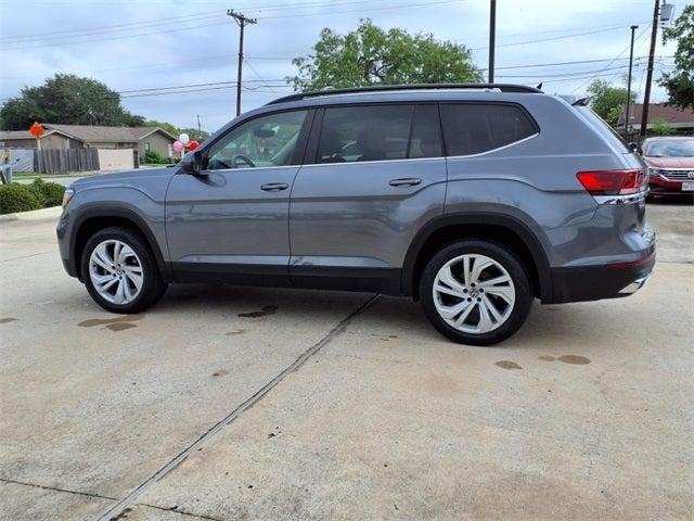 used 2021 Volkswagen Atlas car, priced at $18,921