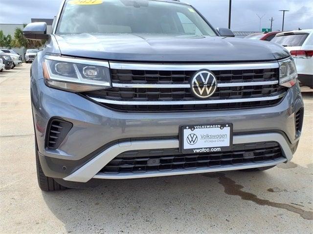 used 2021 Volkswagen Atlas car, priced at $18,921