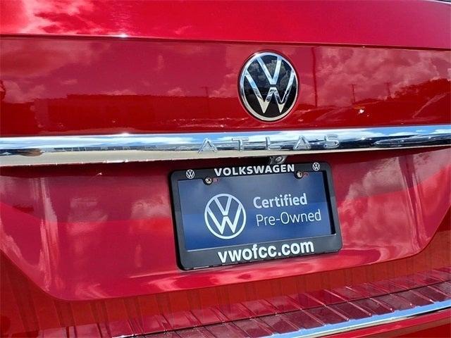 used 2022 Volkswagen Atlas car, priced at $31,675