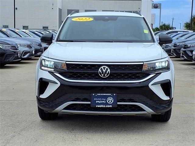 used 2022 Volkswagen Taos car, priced at $19,838