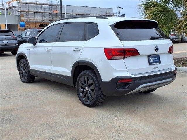 used 2022 Volkswagen Taos car, priced at $19,838
