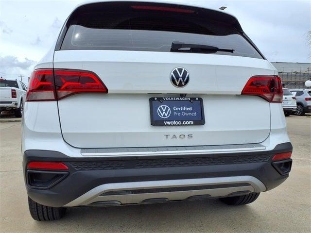 used 2022 Volkswagen Taos car, priced at $19,838
