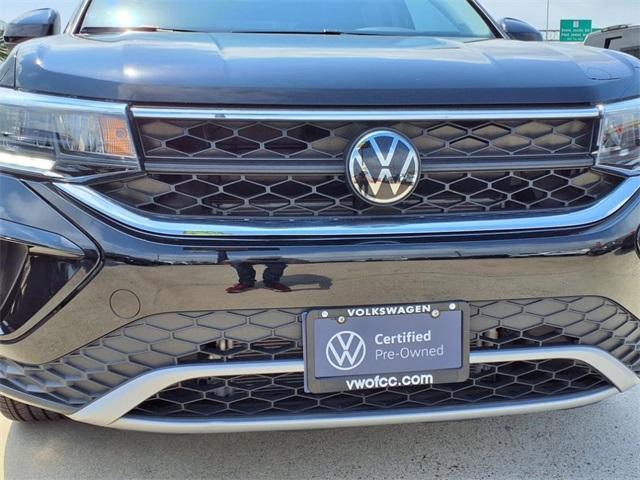 used 2024 Volkswagen Taos car, priced at $28,714