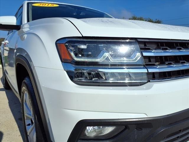 used 2018 Volkswagen Atlas car, priced at $17,381