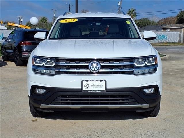 used 2018 Volkswagen Atlas car, priced at $17,381