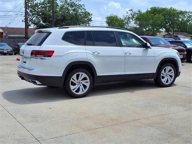 used 2021 Volkswagen Atlas car, priced at $19,836